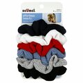 Scunci Ruffle Twist Scrunchies, 6PK 212581